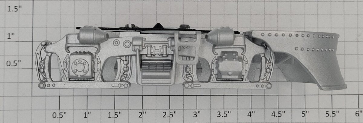Lionel 24568-035 Front Truck and Pilot with Silver Painted Sideframe