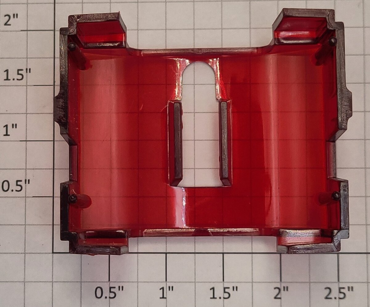 Lionel 28527-35 AEC TMCC Red GP-7 Diesel Cab Window Insert