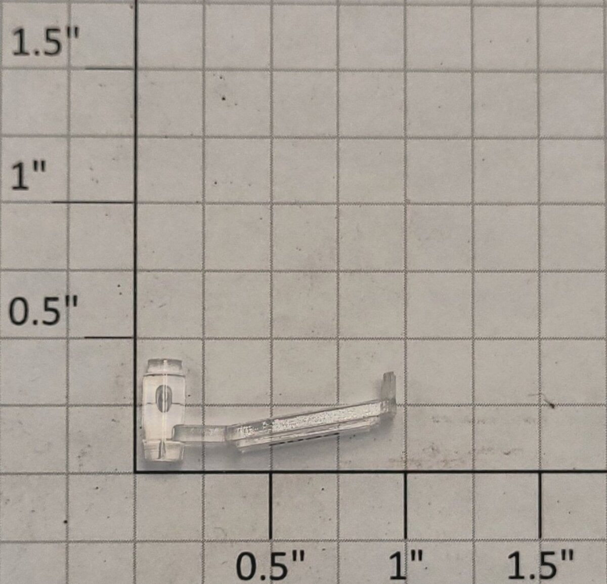Lionel 18240-217 Clear Plastic Dash-8-40B Diesel Number Board #5065