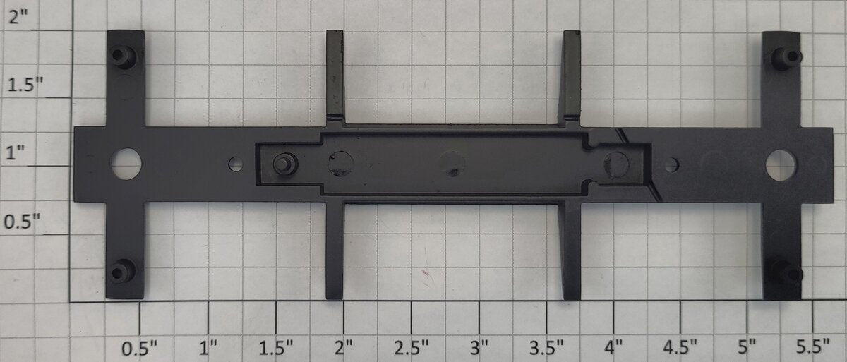Lionel 17647-25 Black Die-Cast I-12 Caboose Frame