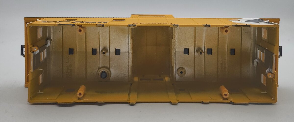 Lionel 36661-2 Yellow CP Rail Steel Caboose Body Shell #36661
