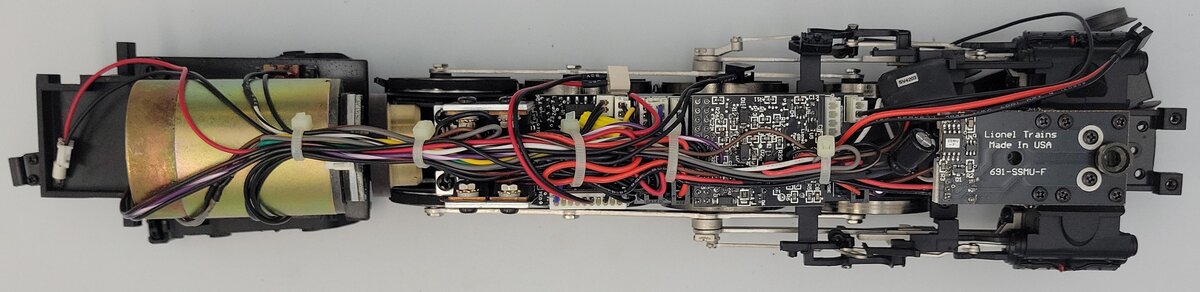 Lionel 38055-500 AT&SF Northern Chassis Mechanism #3751