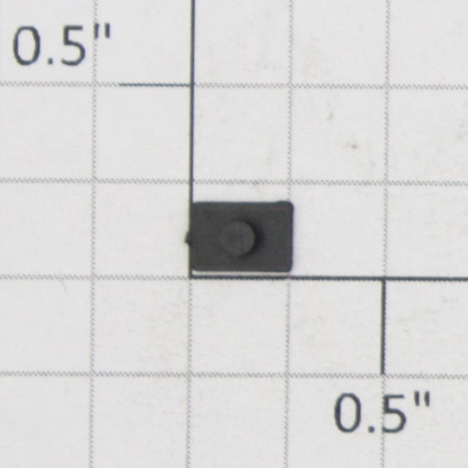 Roundhouse 23557 Black Plastic Stack Cap