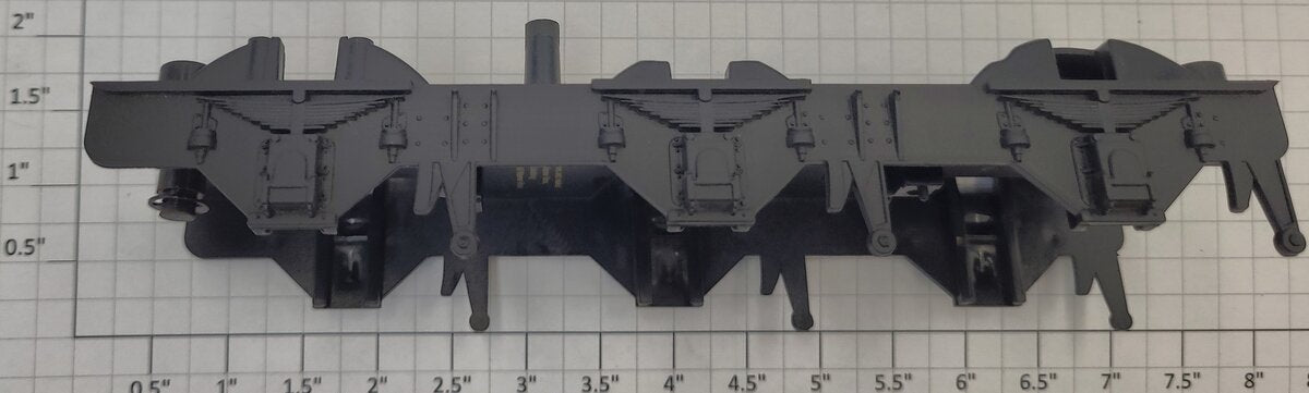 Lionel 71069-T09 Black Plastic Hogwarts Express Tender Frame