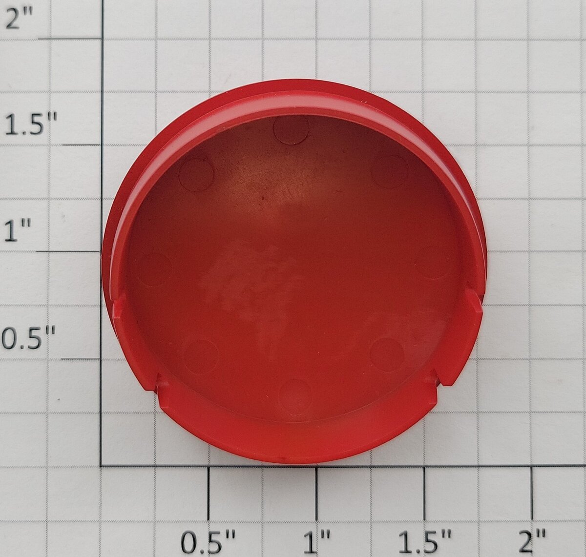 Lionel 52322-14 TCA MKT Red Tank Car End Cap