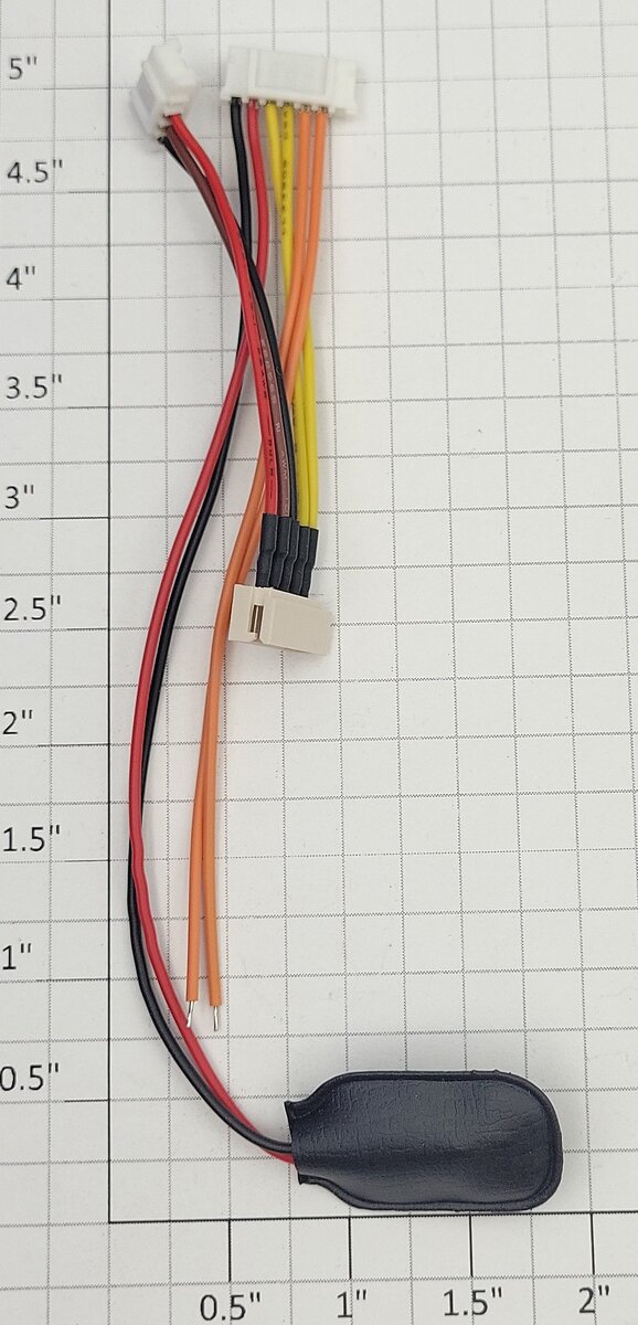 Lionel 28704-T42 E-6 Atlantic Tender 7-Pin 9 Volt Battery Wiring Harness