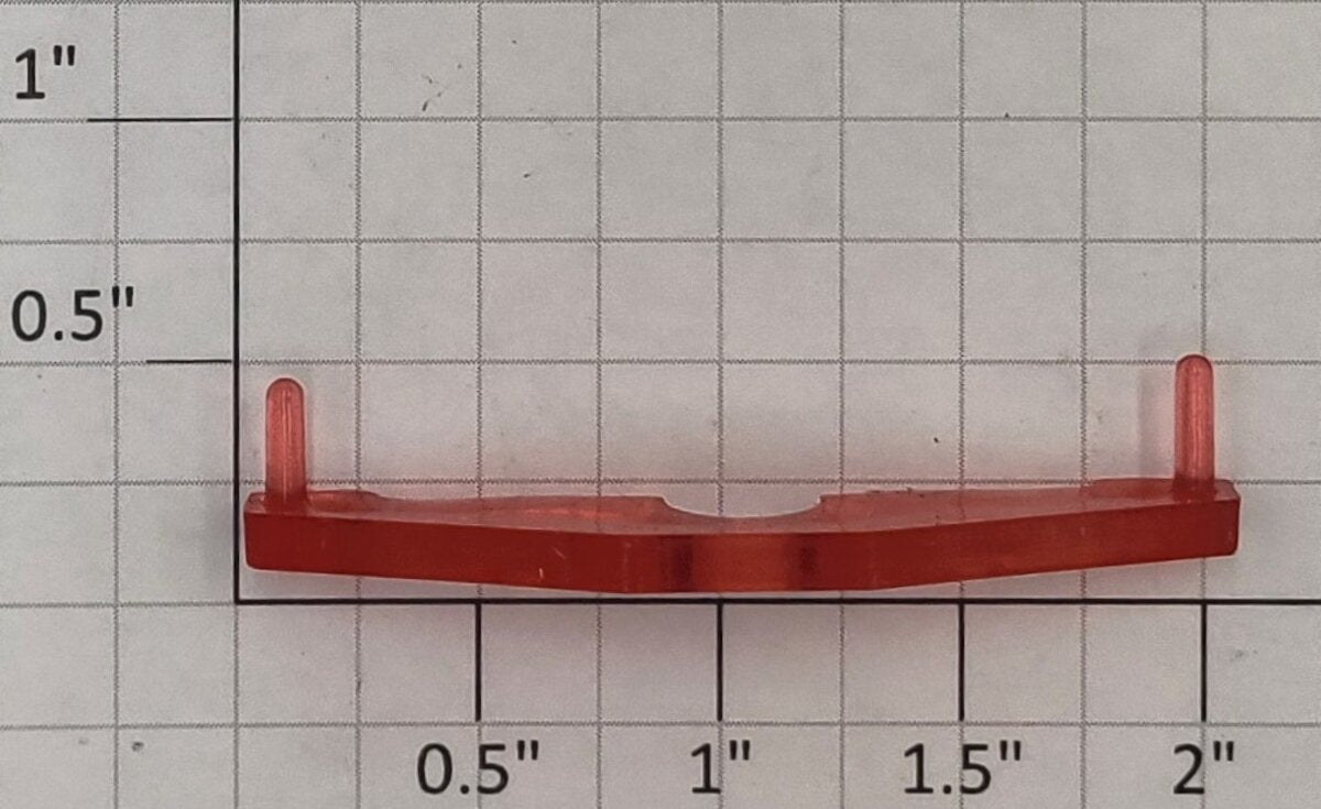 Lionel 38021-T31 Red Transparent Challenger Tender Lens