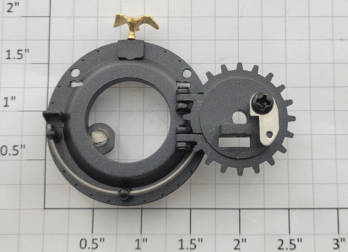 Lionel 38035-16 Chicago & Alton Pacific Steam Loco Boiler Front Assembly #659