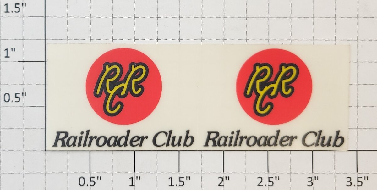 Lionel 19940-8 Railroader Club Vat Car Decals (Set of 2)
