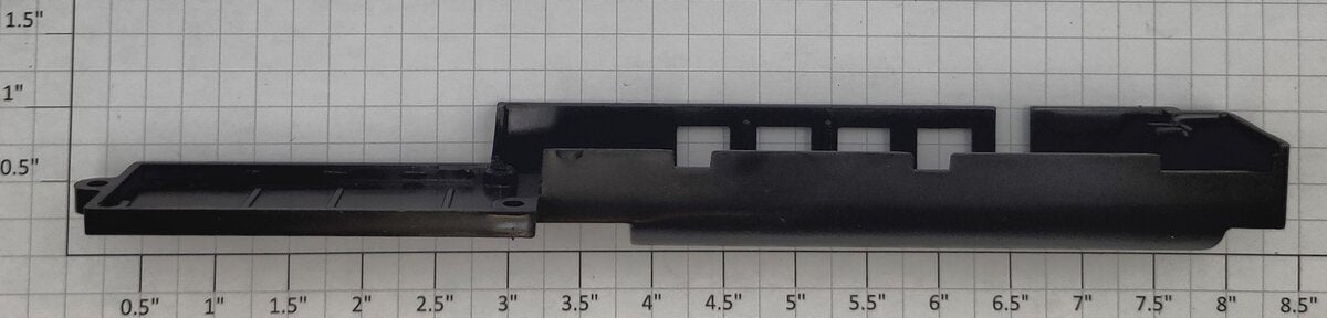 Lionel 23010-315 Black Plastic Switch Turnout Left Hand Coil Cover