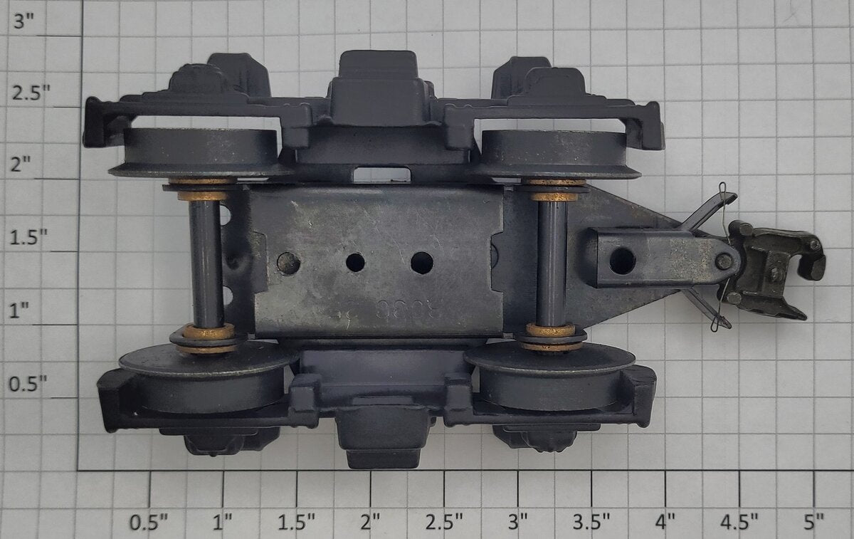 Lionel 2243-175 F3 Non-Operating Coupler Truck with Black Truck Sides