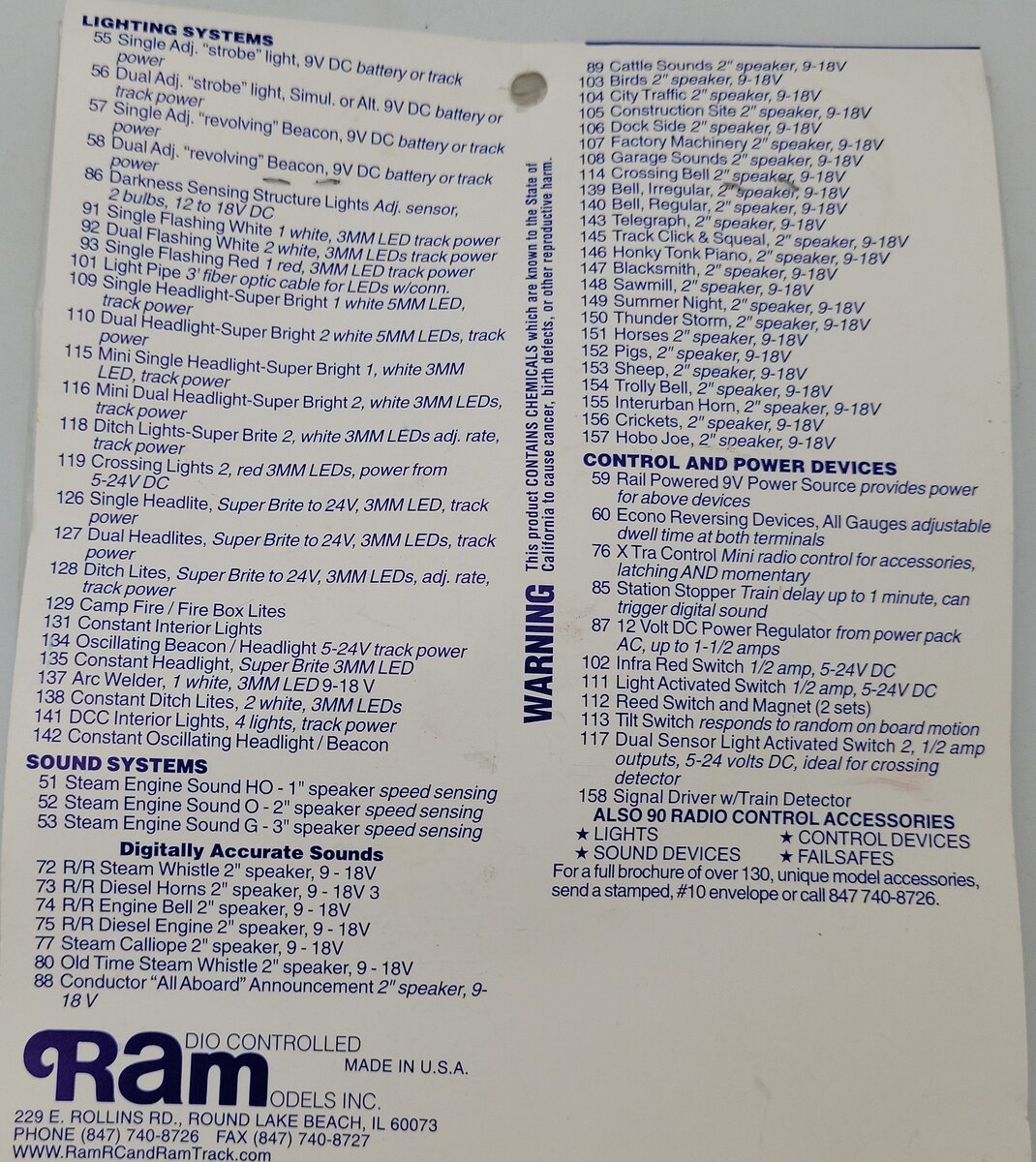 Ram Track 200 Lighthouse Circuit