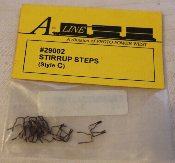 A-Line 29002 HO Stirrup Step Style C (Pack of 25)