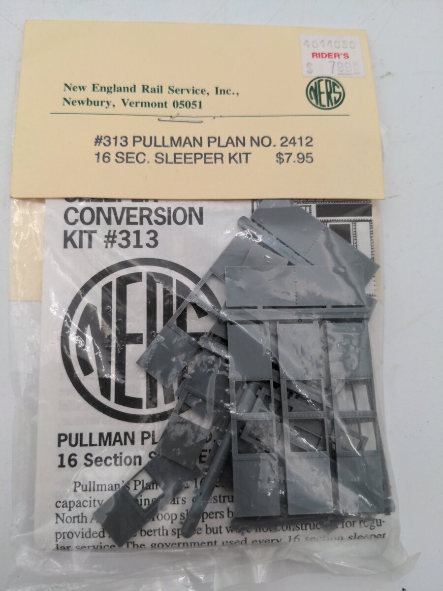 New England Rail 313 Plmn 16 Sec Slpr Conv Kit