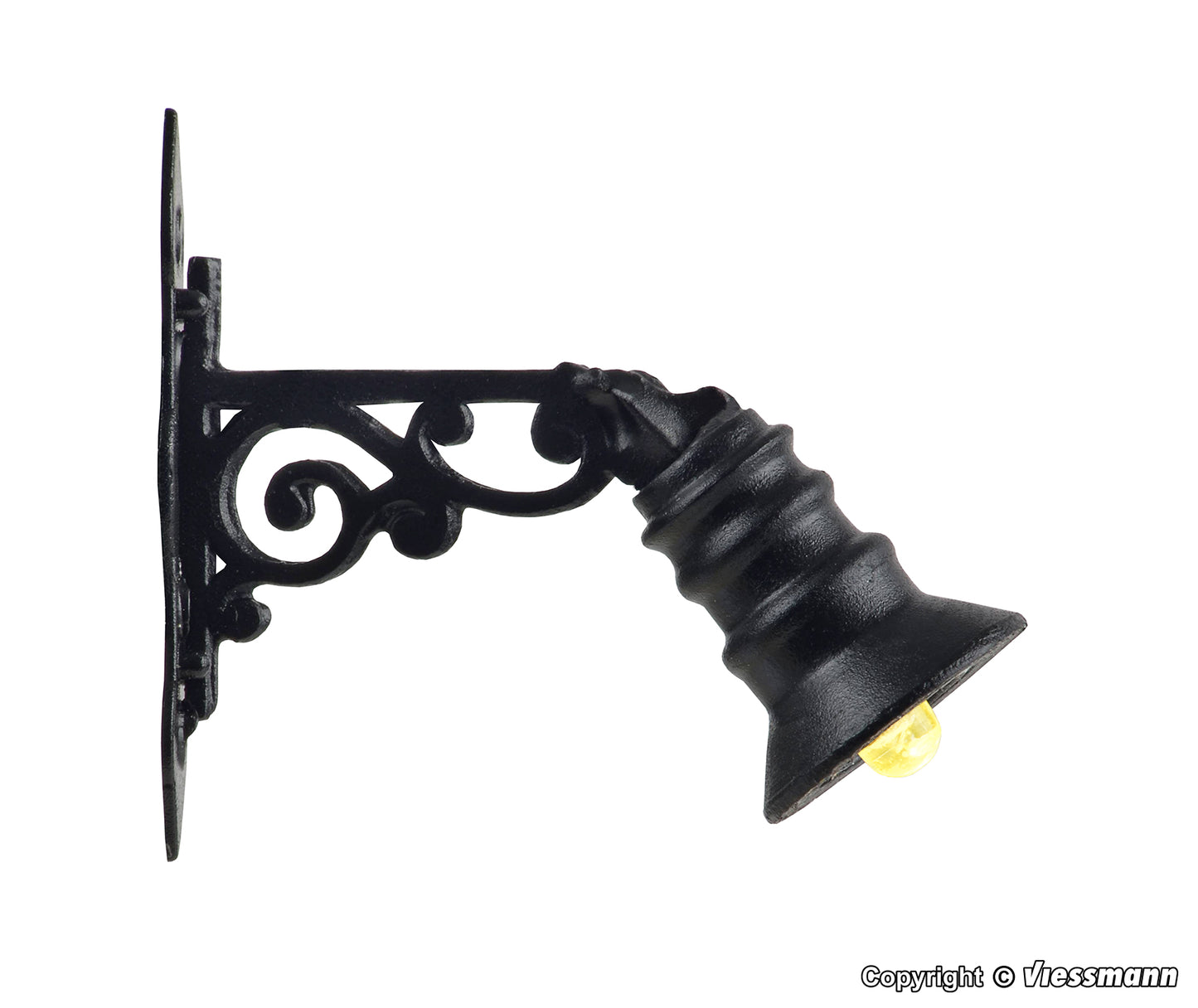 Viessmann 6140 HO Warm-White LED Wall Park Lamp