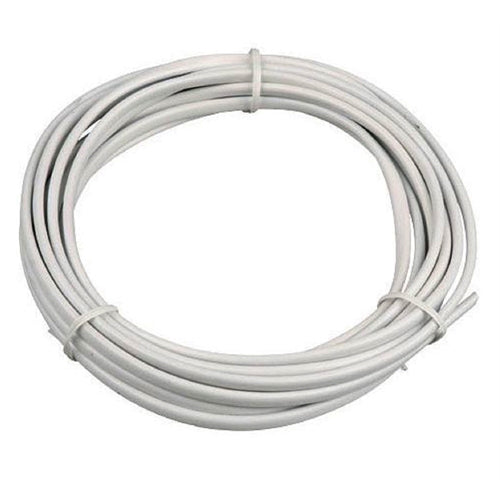 Wire Works 122070509 50' White #22 Gauge 1-Conductor Hookup Wire