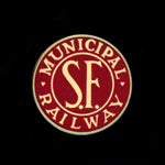 Sundance Marketing 271 San Francisco Municipal Enamel Railroad Pin