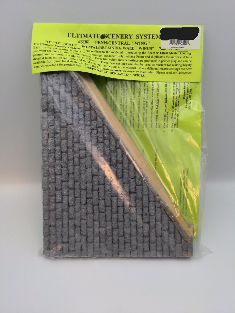Ultimate Scenery System 6190 O Scale Portal/Retaining Wall "Wings"