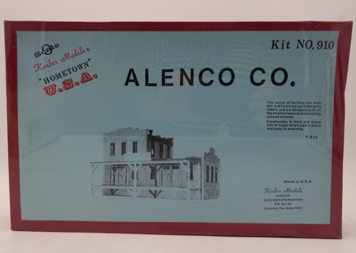Korber 910 O Scale "Hometown" Alenco Co. Building Kit