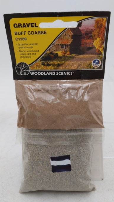 Woodland Scenics C1289 Gravel Buff Coarse