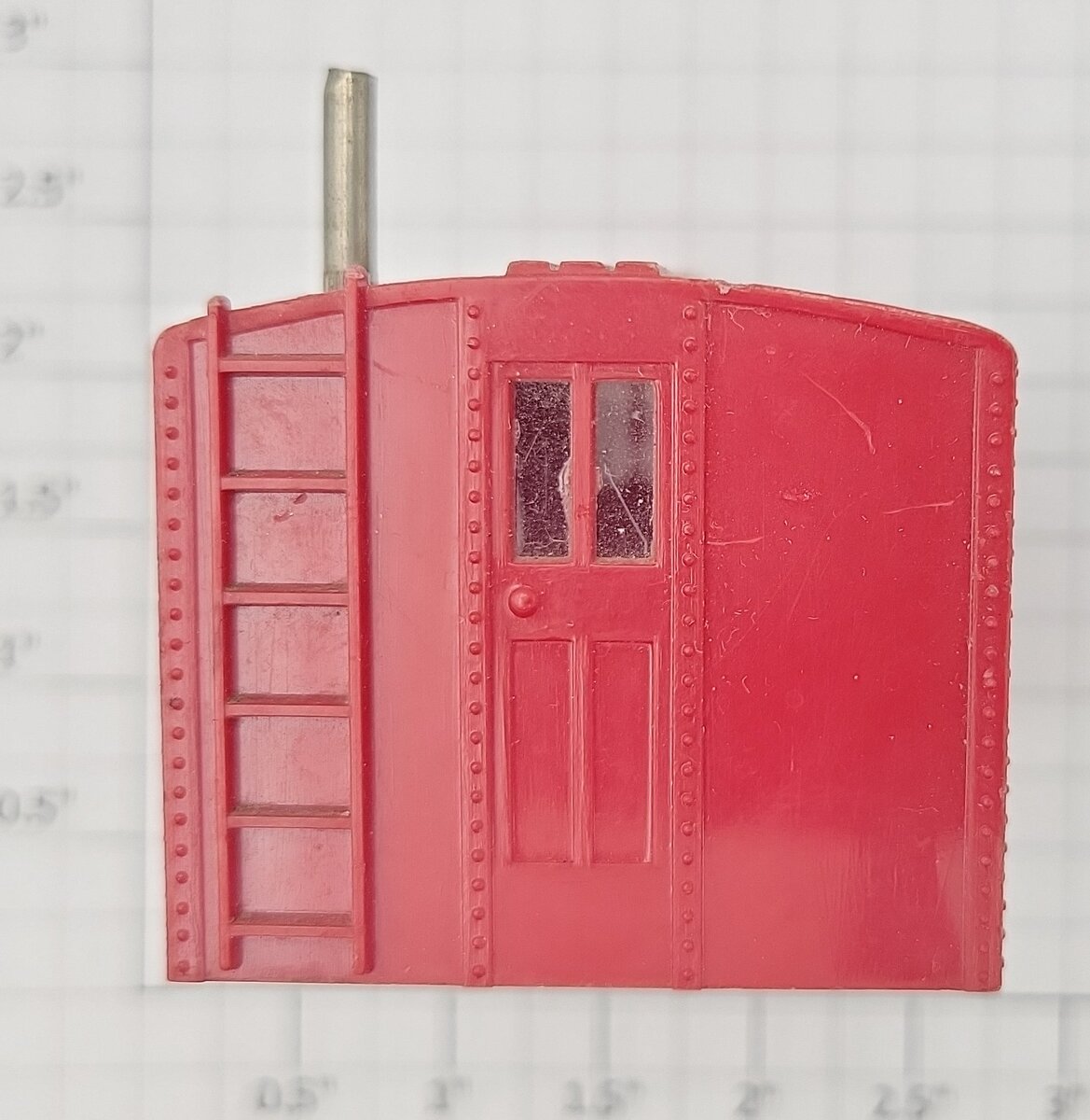 American Flyer 11195 S Scale Red Cab for 645 Work Caboose