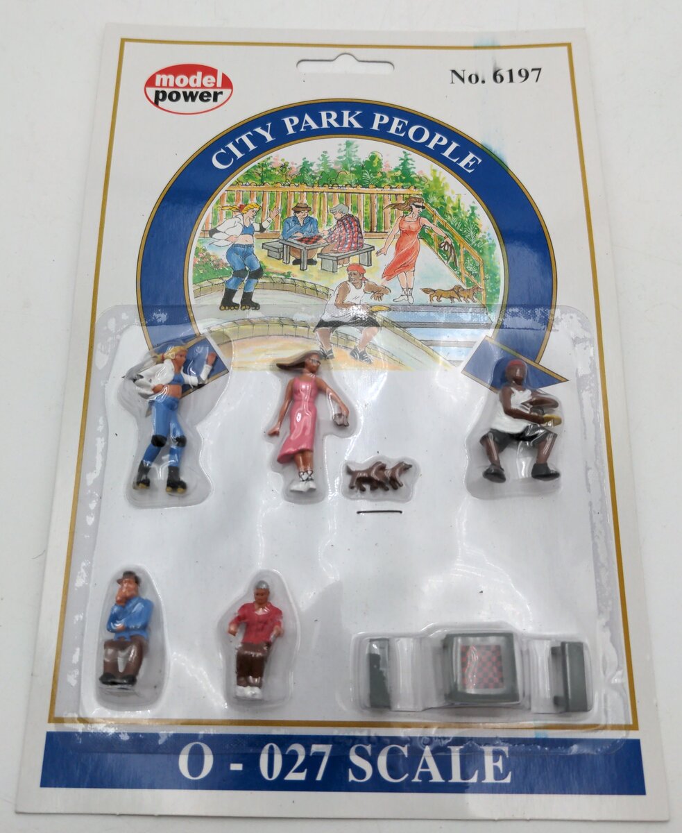Model Power 6197 O People at the Park Figures (Set of 6)