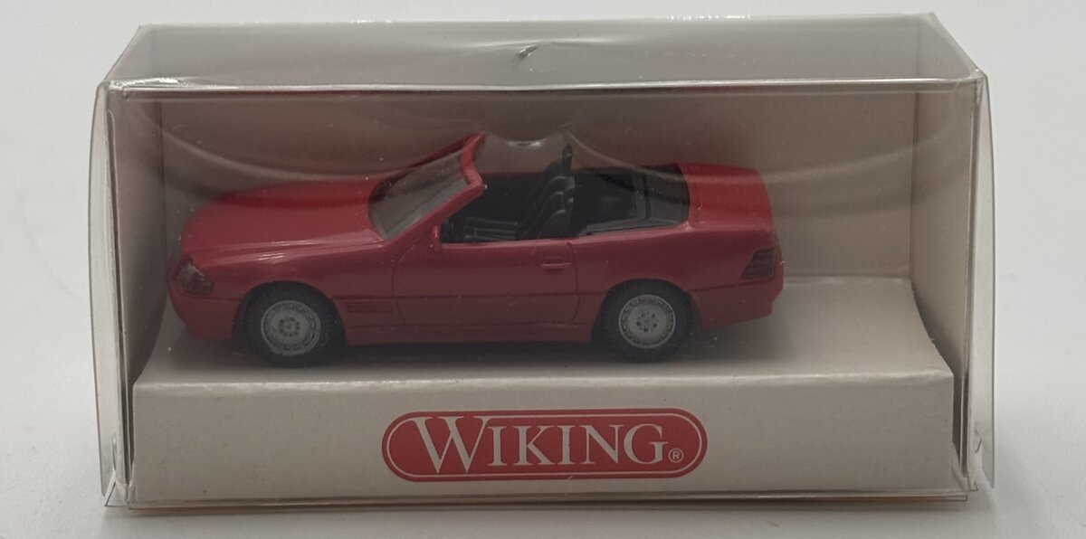 Wiking 14201 1:87 Mercedes-Benz 500SL Conv Red