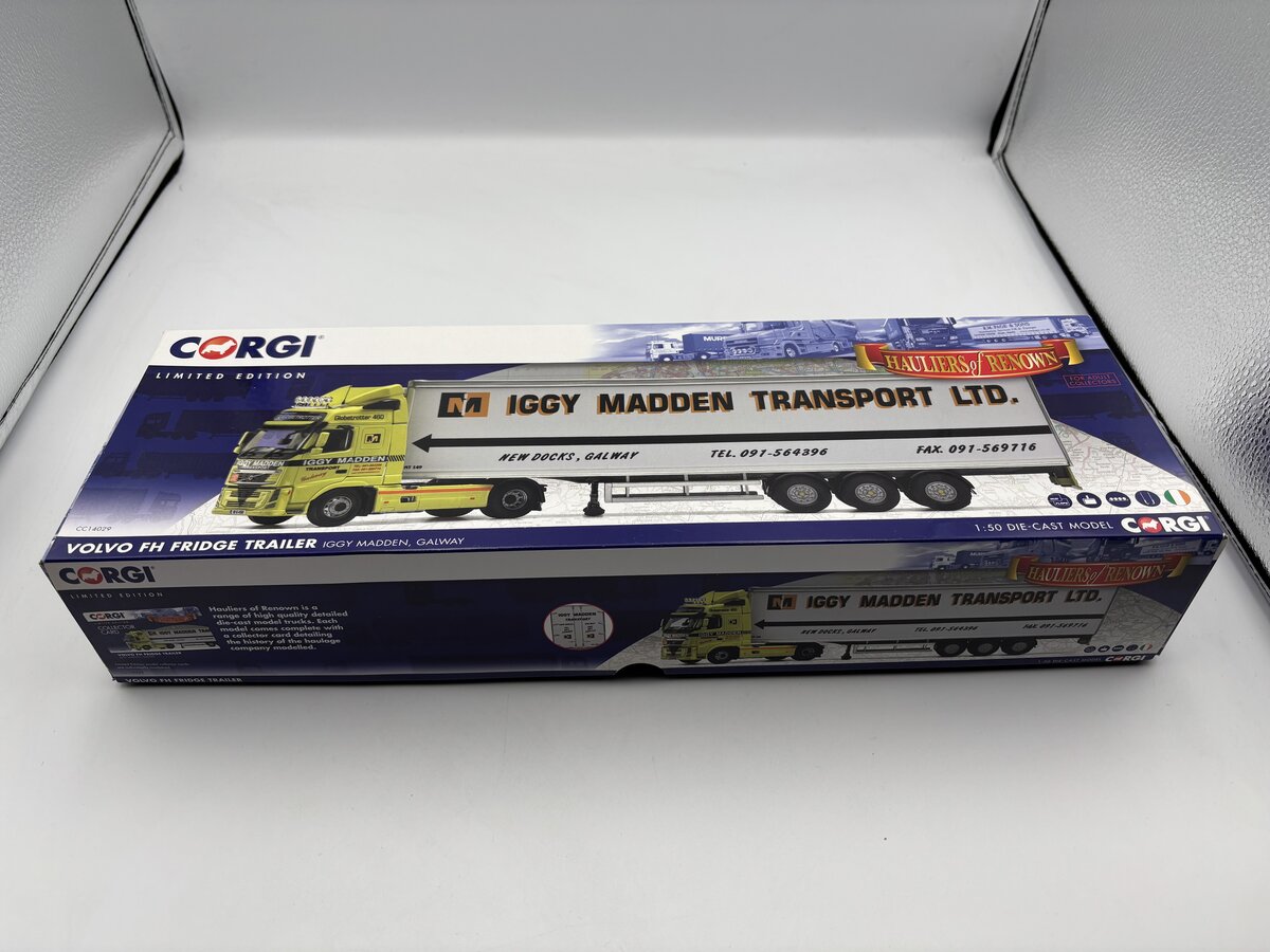 Corgi CC14029 1:50 Hauliers of Renown Volvo FH Fridge Trailer Iggy Madden