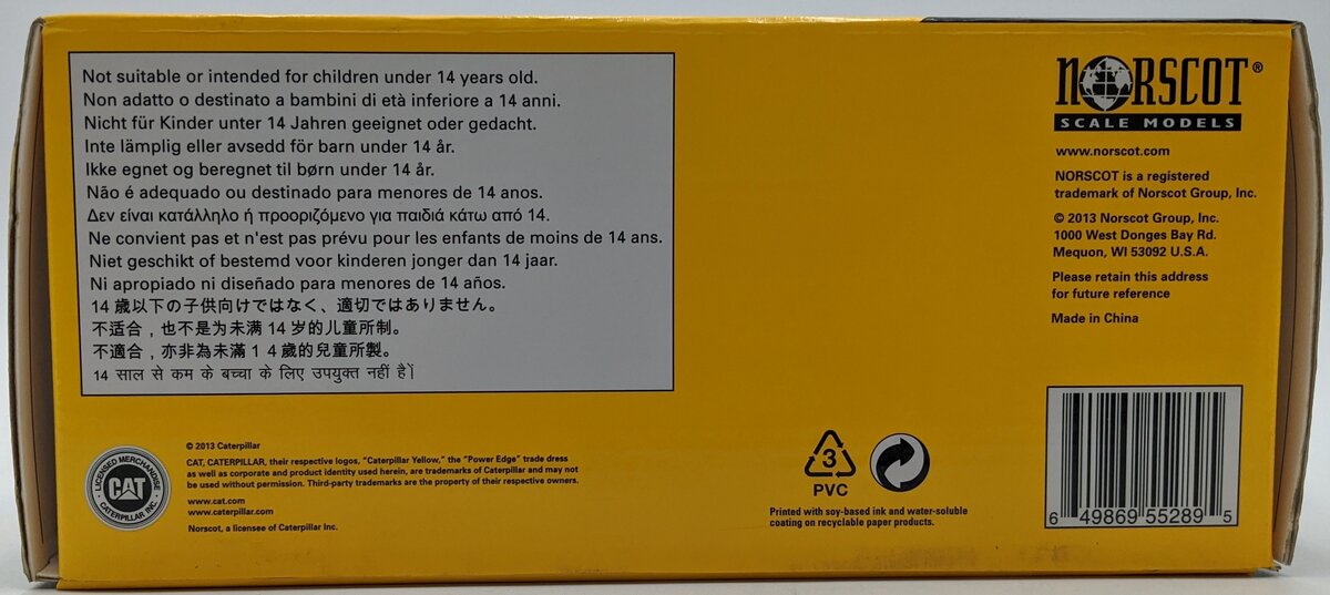 Norscot 55289 1:50 Caterpillar 980K Wheel Loader Material Loading Configuration