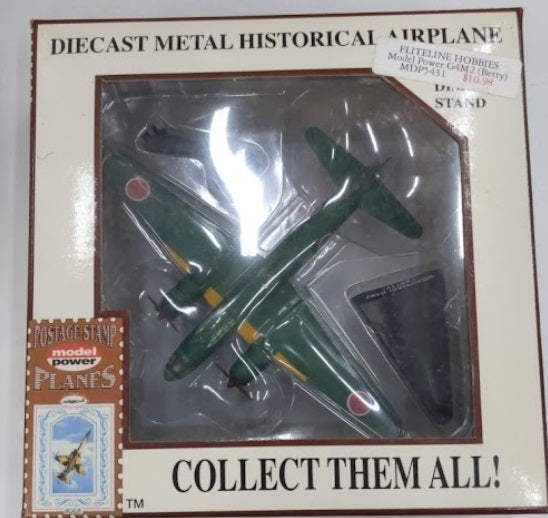 Model Power 5431 1:182 Mitsubishi G4M2 "Betty" Airplane