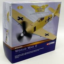 Corgi AA34304 1:72 WWII Focke-Wulf FW 190A-4 "Blcak Double Chevron", 1942