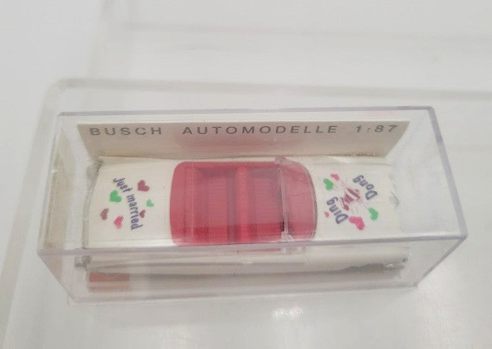 Busch 45111 HO Scale Cadillac Eldorado '59 Convertible "Just Married"