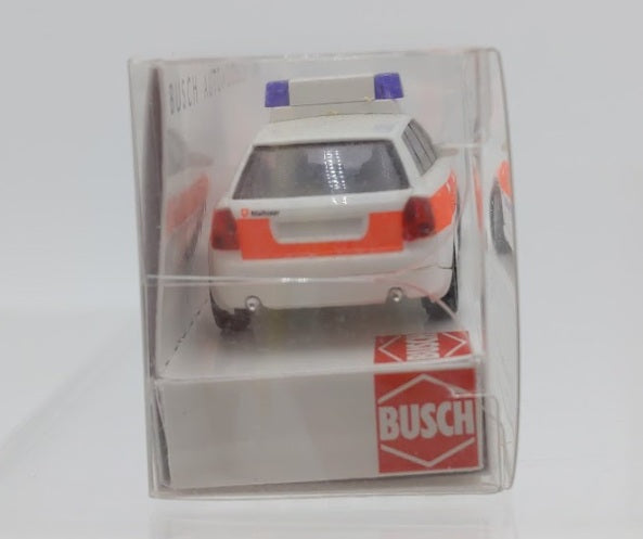 Busch 49263 HO 1:87 Scale Audi A4 Avant Einsatzfuhr Emergency Doctor Car