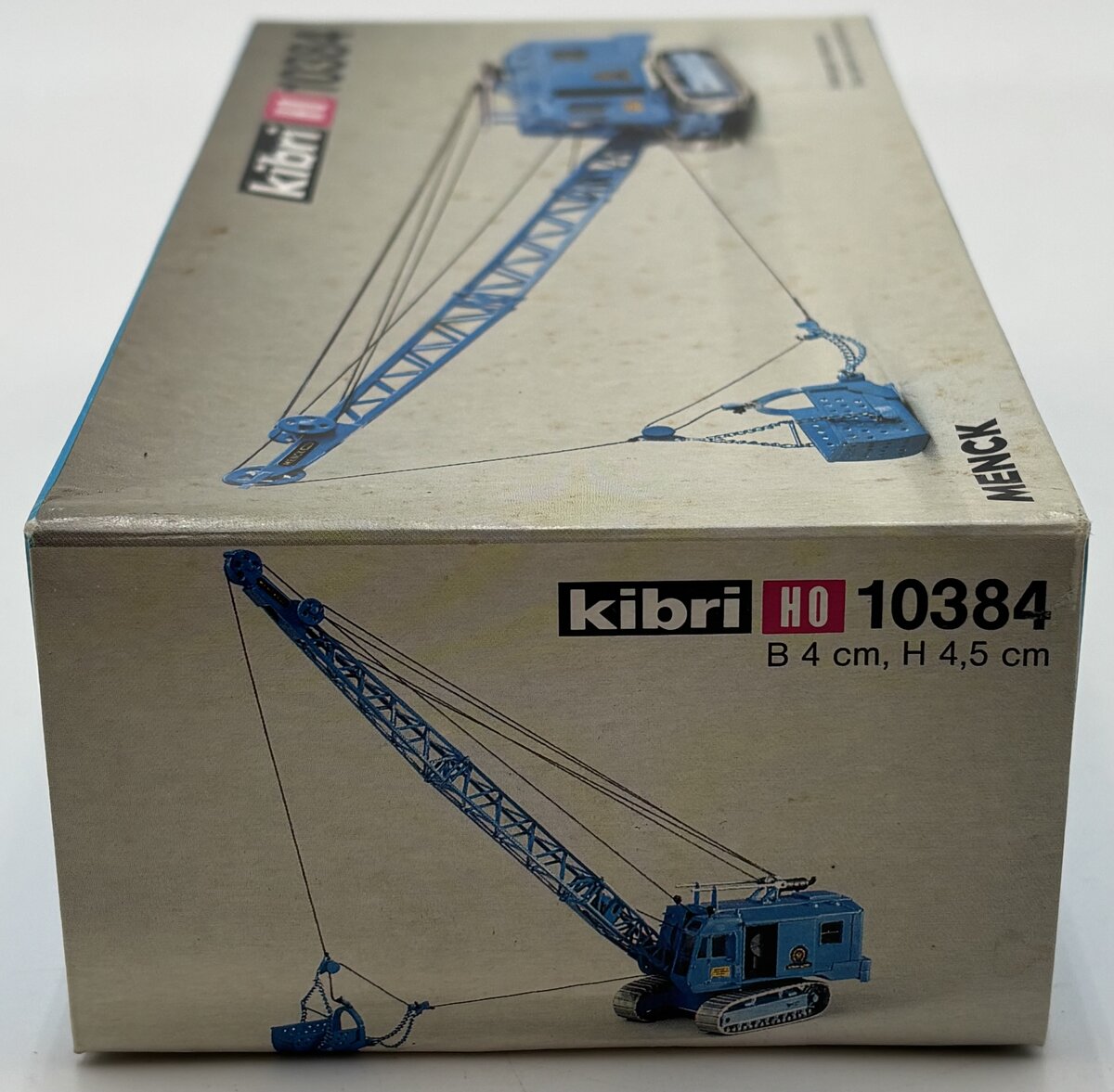 Kibri 10384 HO Menck Excavator W/Drag Bucket Kit