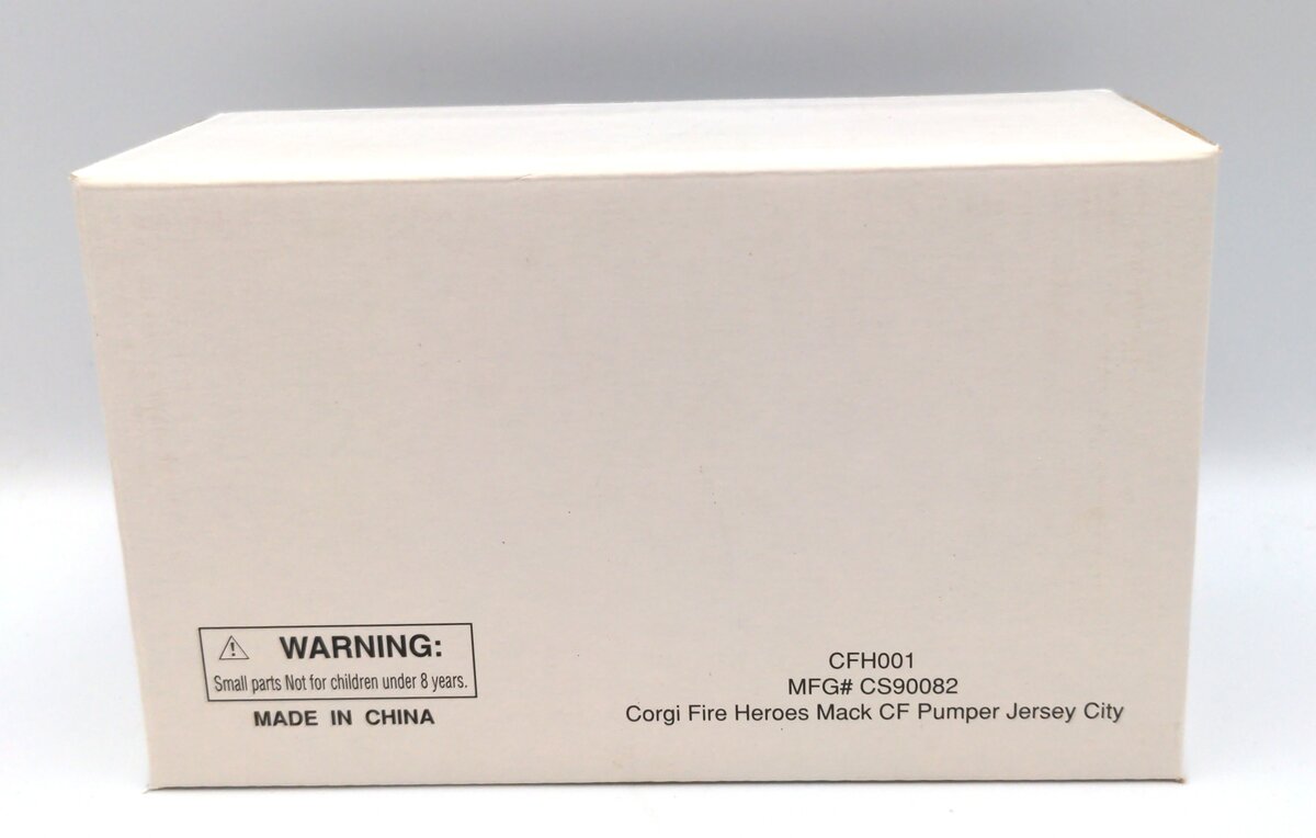 Corgi CS90082 Jersey City Fire Department - Mack CF Pumper (Yellow)