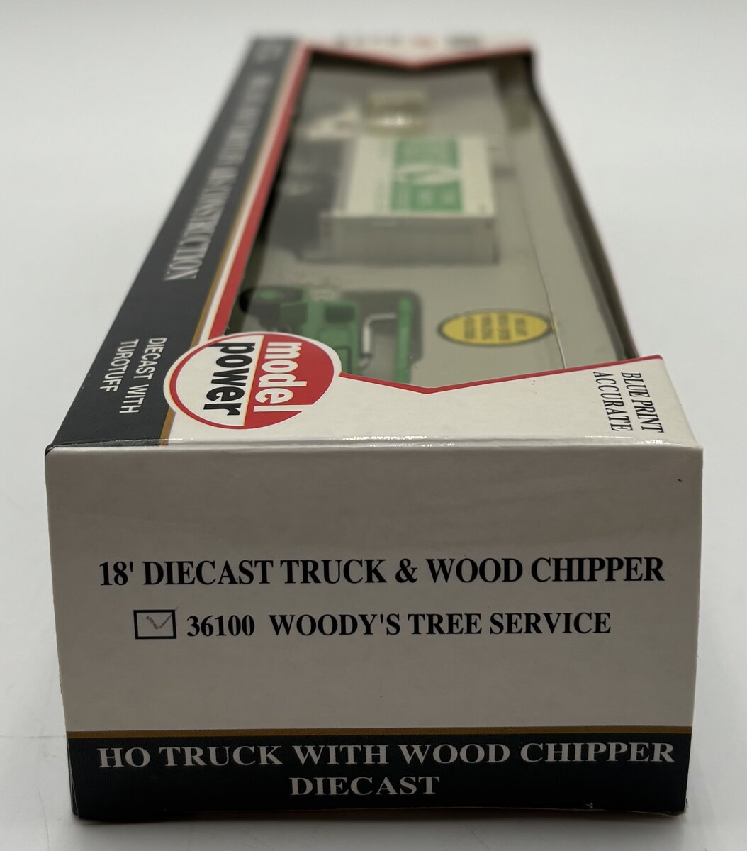 Model Power 36100 HO Box Truck w/Wood Chipper