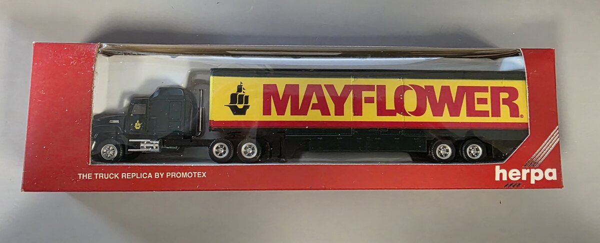 Herpa 6060 HO Mack Mayflower Tractor Trailer