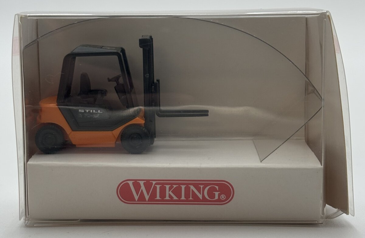 Wiking 6630114 HO Black & Orange Still R 70-20 Forklift