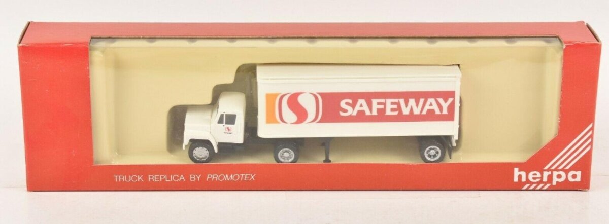 Herpa 6157 HO 1:87 Safeway Tractor Trailer