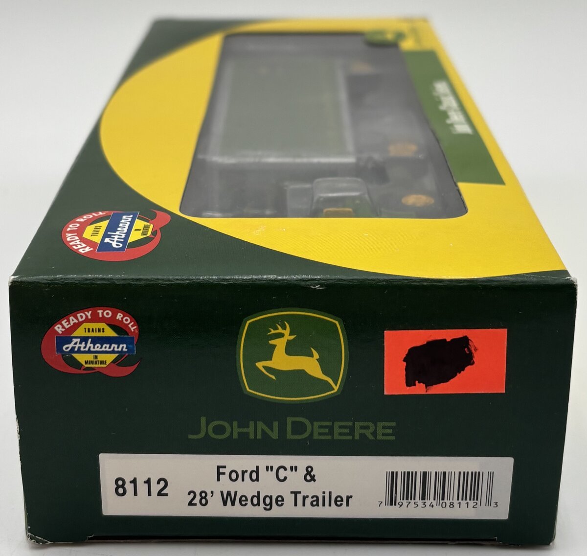 Athearn 8112 1:87 Ford C8' Trailer John Deere New Gen