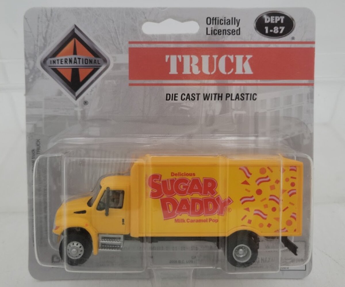 Boley 4102-00 1:87 Scale Sugar Daddy Candy Truck International 4300 2 Axle