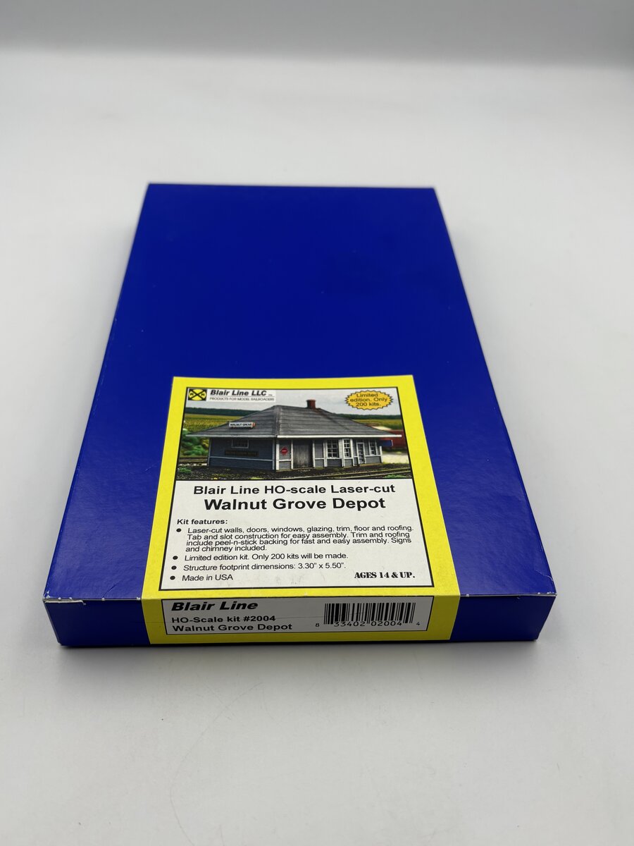 Blair Line 2004 HO Walnut Grove Depot Kit