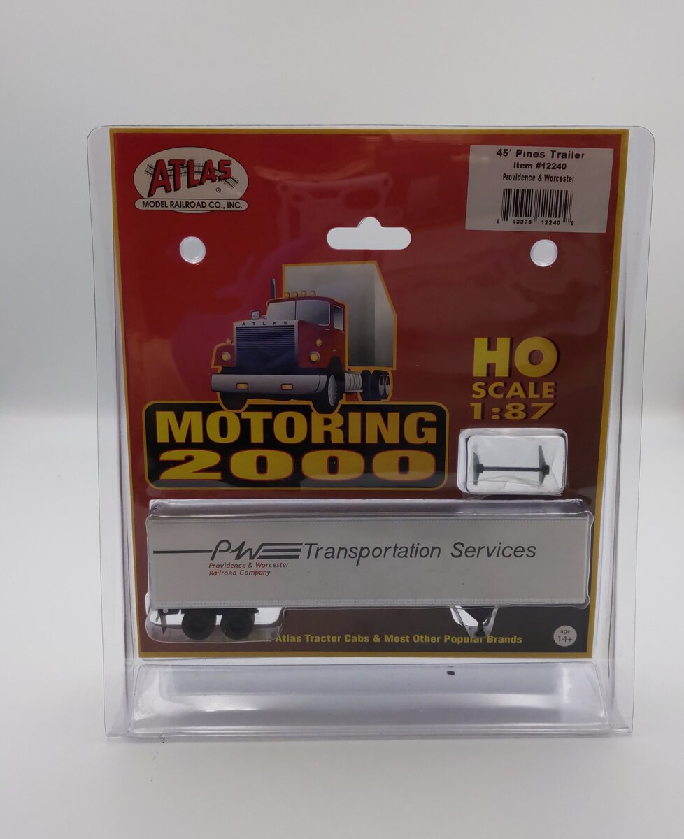 Atlas 12240 HO 1:87 45' Pines Trailer PW Transport