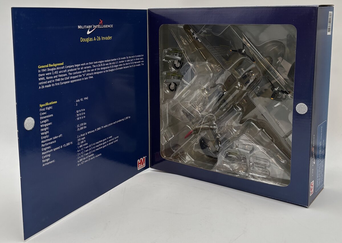 Hobby Master HA3208 1:72 Douglas A-26B Invader Diecast Model USAAF Aircraft