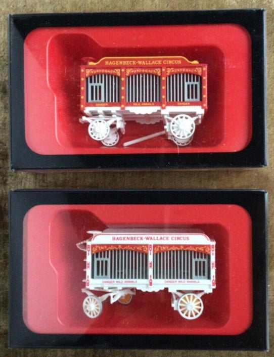 Preiser 22103 HO Hagenbeck-Wallace Circus Cage Wagon # 23 Colors May Vary