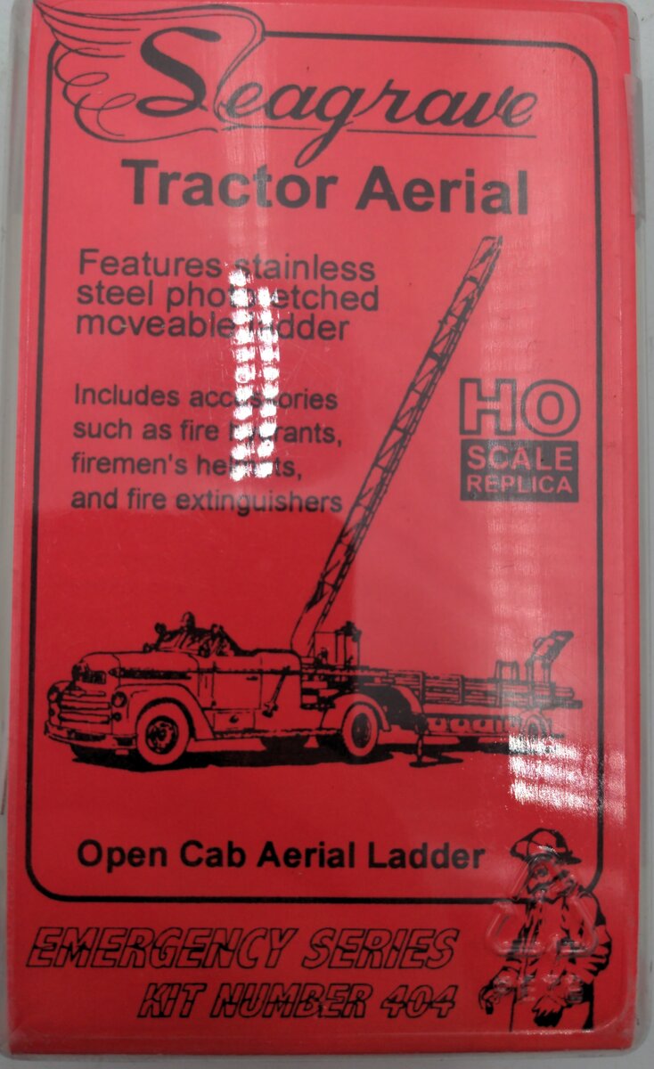 Resin Unlimited 404 HO Scale Tractor Aerial Ladder Truck