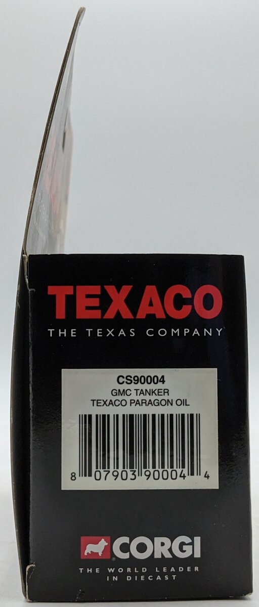 Corgi CS90004 Texaco Paragon Oil 1966 GMC 1/2 Ton Tanker Truck