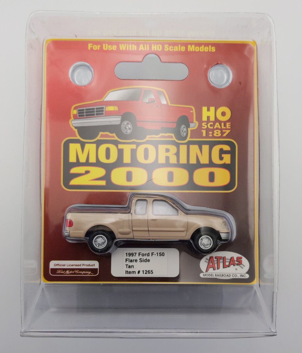 Atlas 1265 HO Scale 1997 Ford® F-150 Pickup Truck with Flare Side - Tan