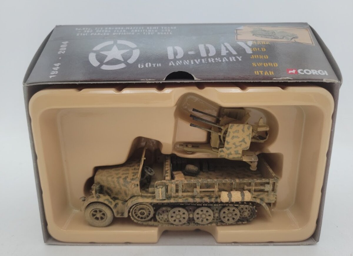 Corgi US60005 1:50 Sd.Kfz. 7/1 Krauss-Maffei Semi Track-305 Heers Flak Abeitlung