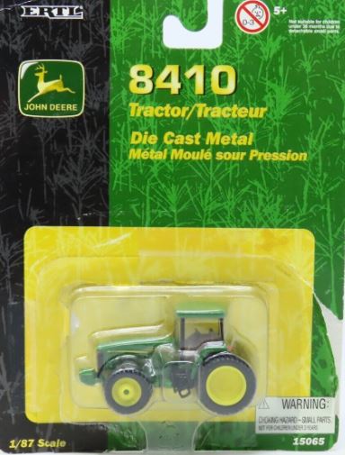 Ertl 15065 1:87 John Deere 8410 Tractor – Trainz
